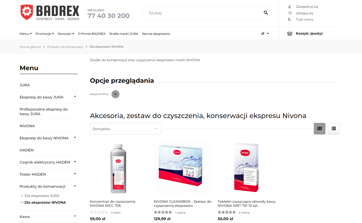 Zestaw do czyszczenia ekspresu Nivona czy kupowanie środków osobno - co opłaca się bardziej?