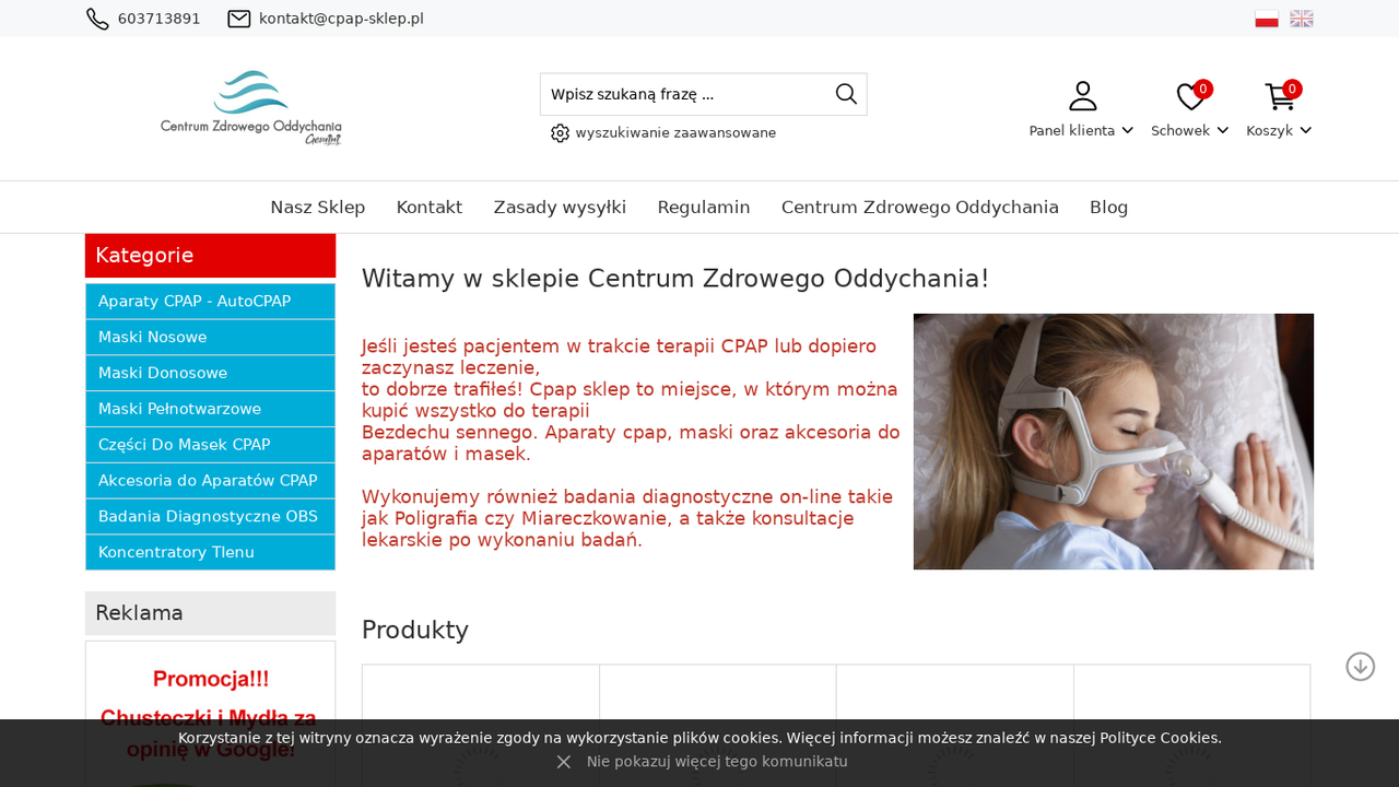 Dlaczego warto kupować sprzęt medyczny w specjalistycznych sklepach CPAP?