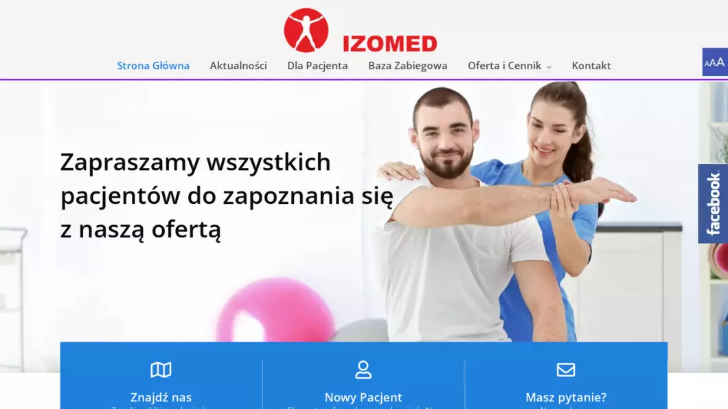 Zrzut ekranu strony